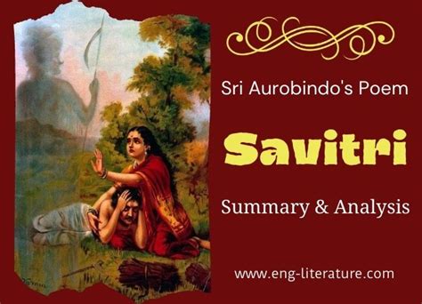 discuss about the character of savitri